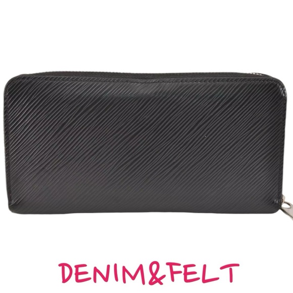 🩷Louis Vuitton Black/Pink Epi Zippy Long Wallet/Purse |PRELOVED | RARE!!🩷🖤🩷 - Picture 6 of 16